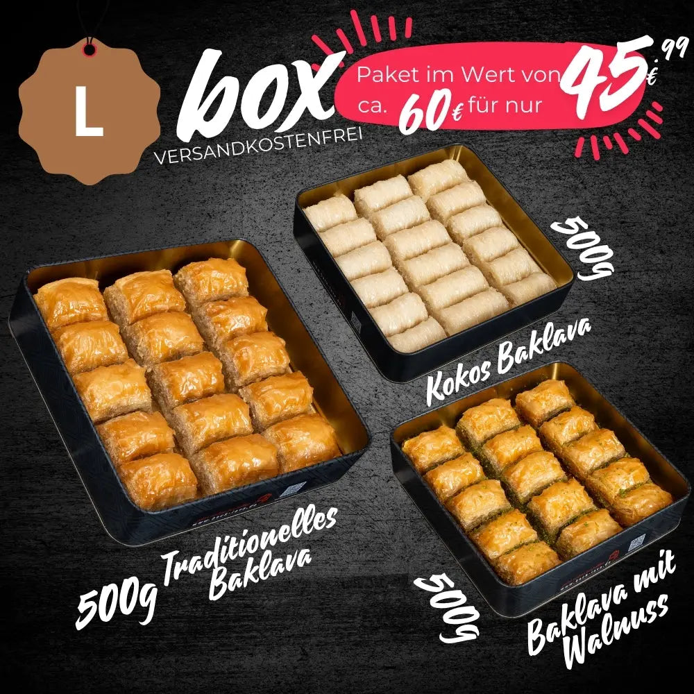Angebot - Baklava Probierset - Beliebteste Baklavas