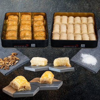 Duo Angebot - Baklava mit Walnuss und Kokos