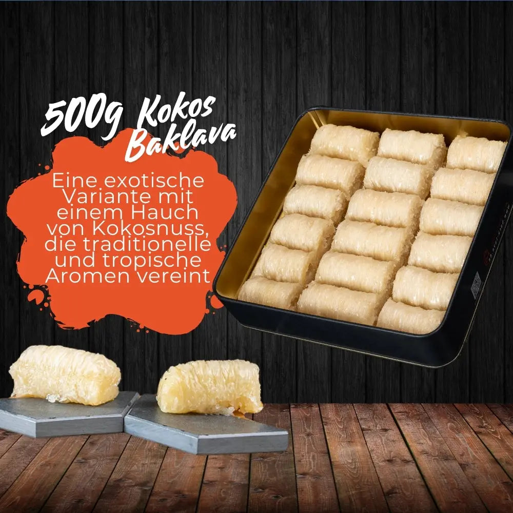 Duo Angebot - Baklava mit Pistazien und Kokos