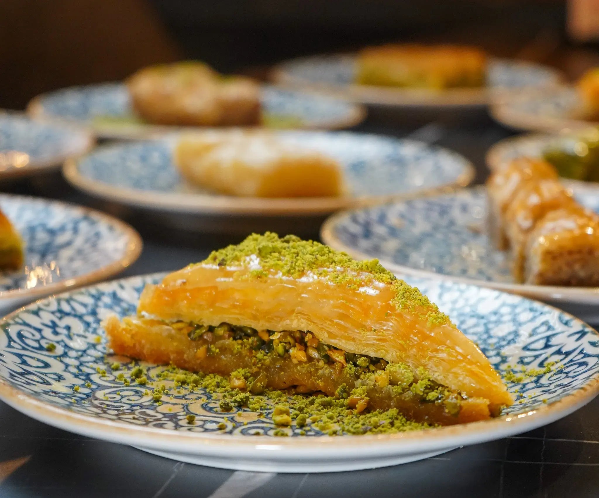 Karotten scheiben Baklava