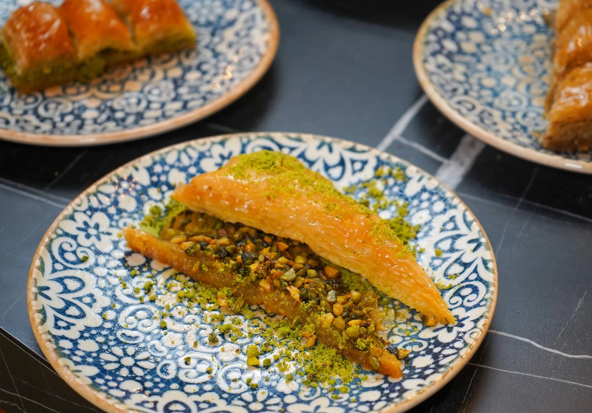 Karotten scheiben Baklava