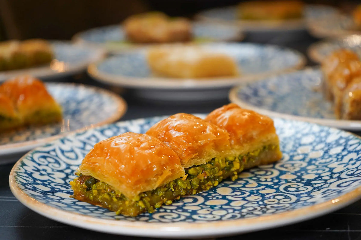 Fıstıklı kuru baklava
