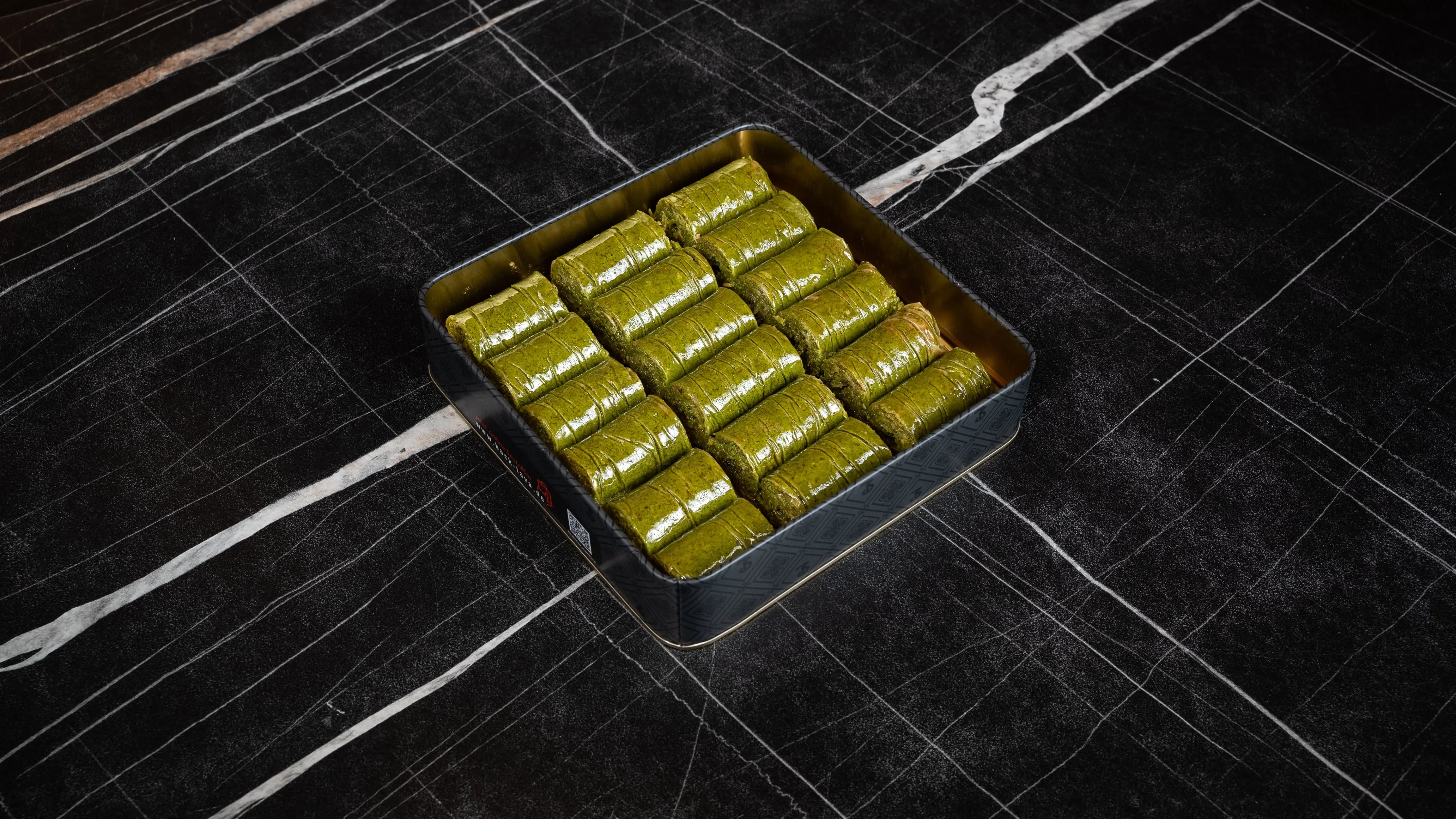 Pistazien Roll Baklava | 100% Pistazien
