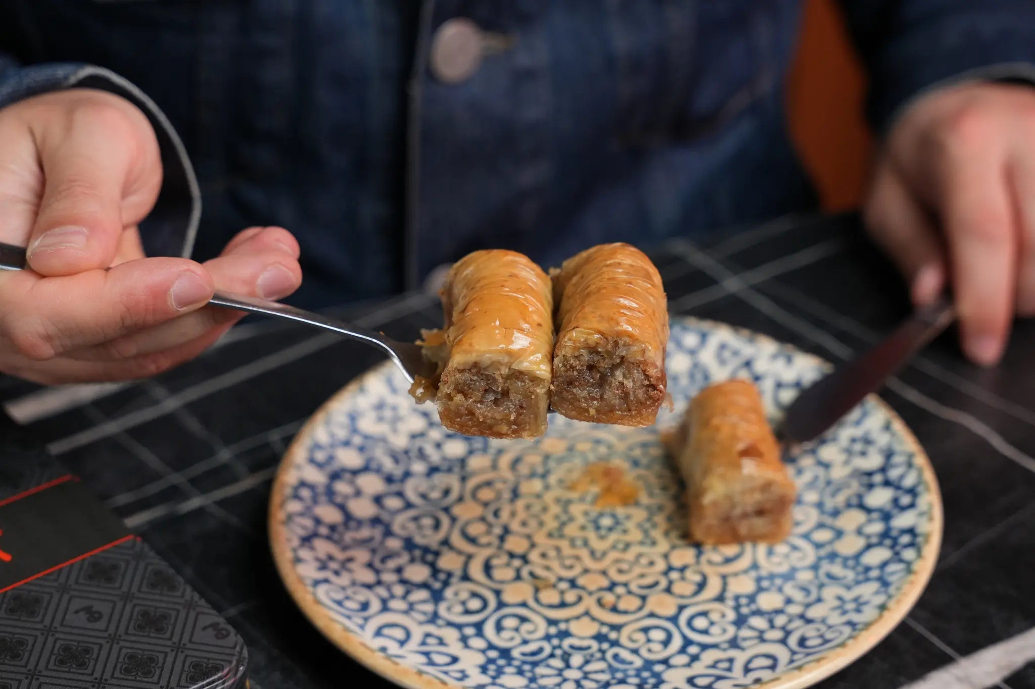 Gerollte Baklava mit Pistazien Blech | ca. 3800 g – Back-Lava