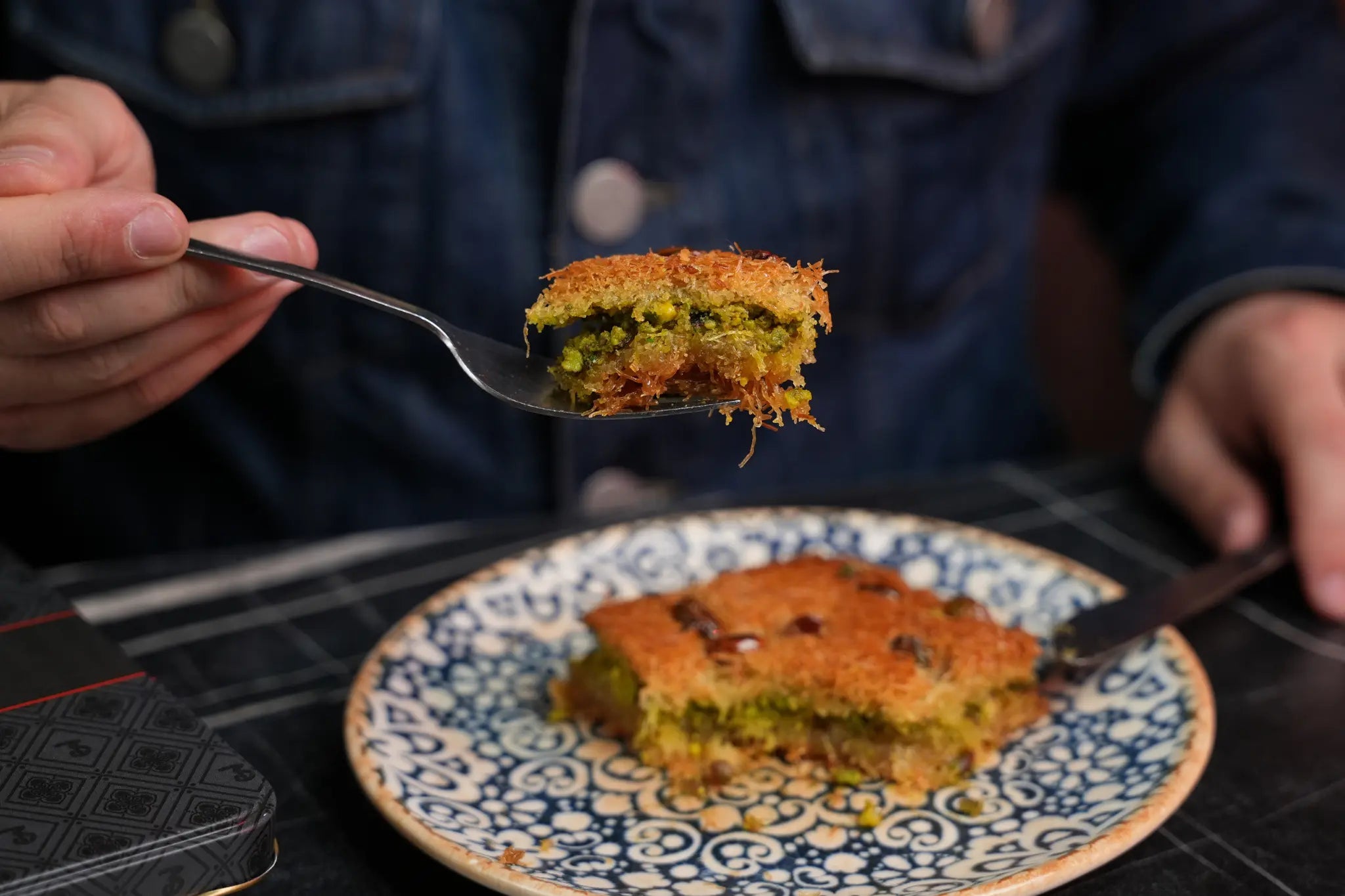 Engelshaar Baklava Blech mit Pistazien – Back-Lava
