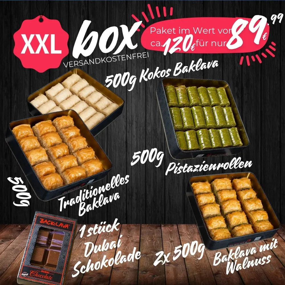 Angebot - Baklava Probierset - Beliebteste Baklavas 