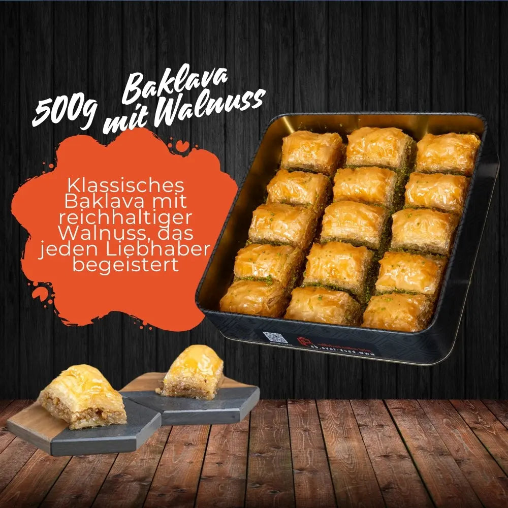 Duo Angebot - Baklava mit Walnuss und Kokos 