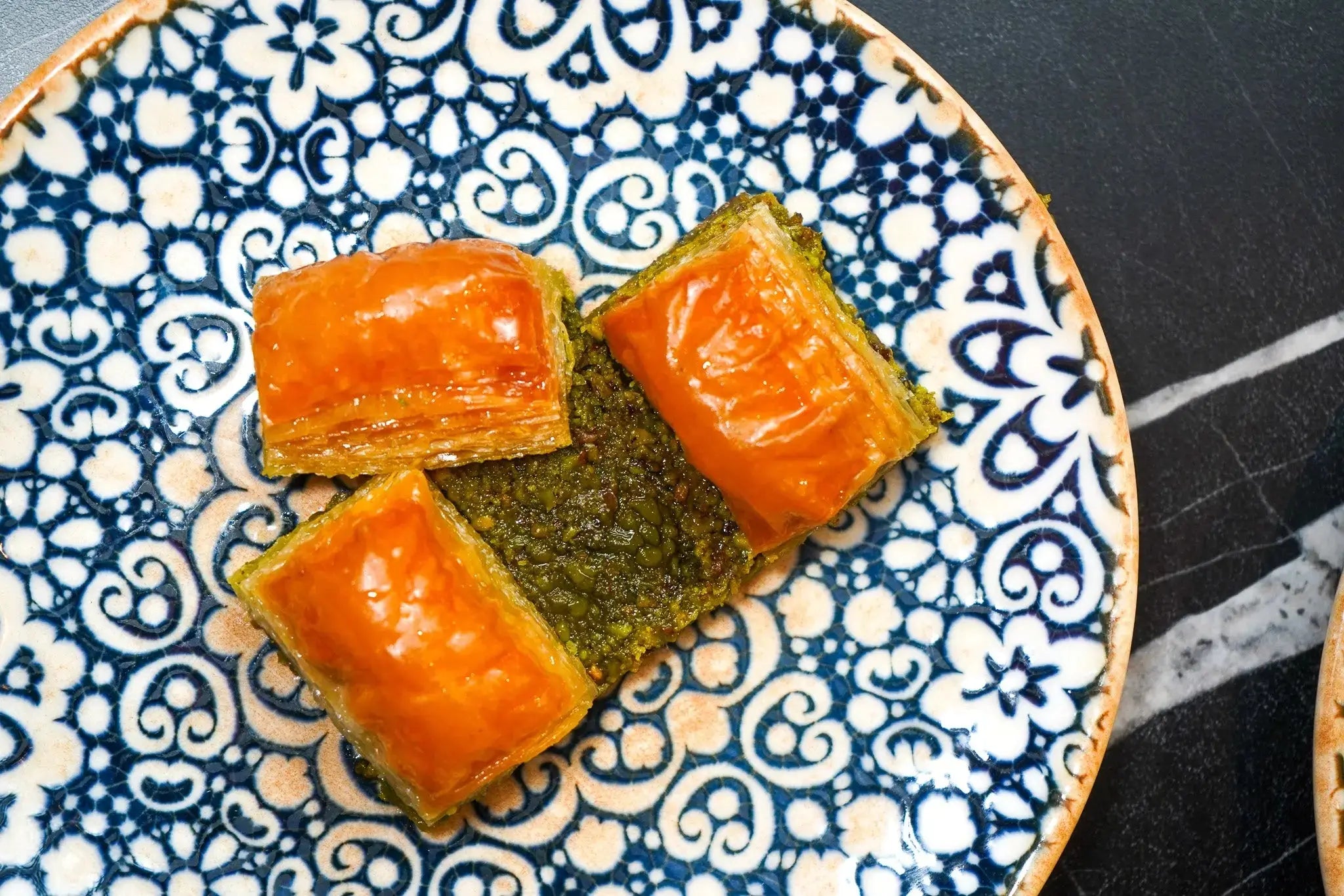 Klassische Baklava Mit Pistazien 