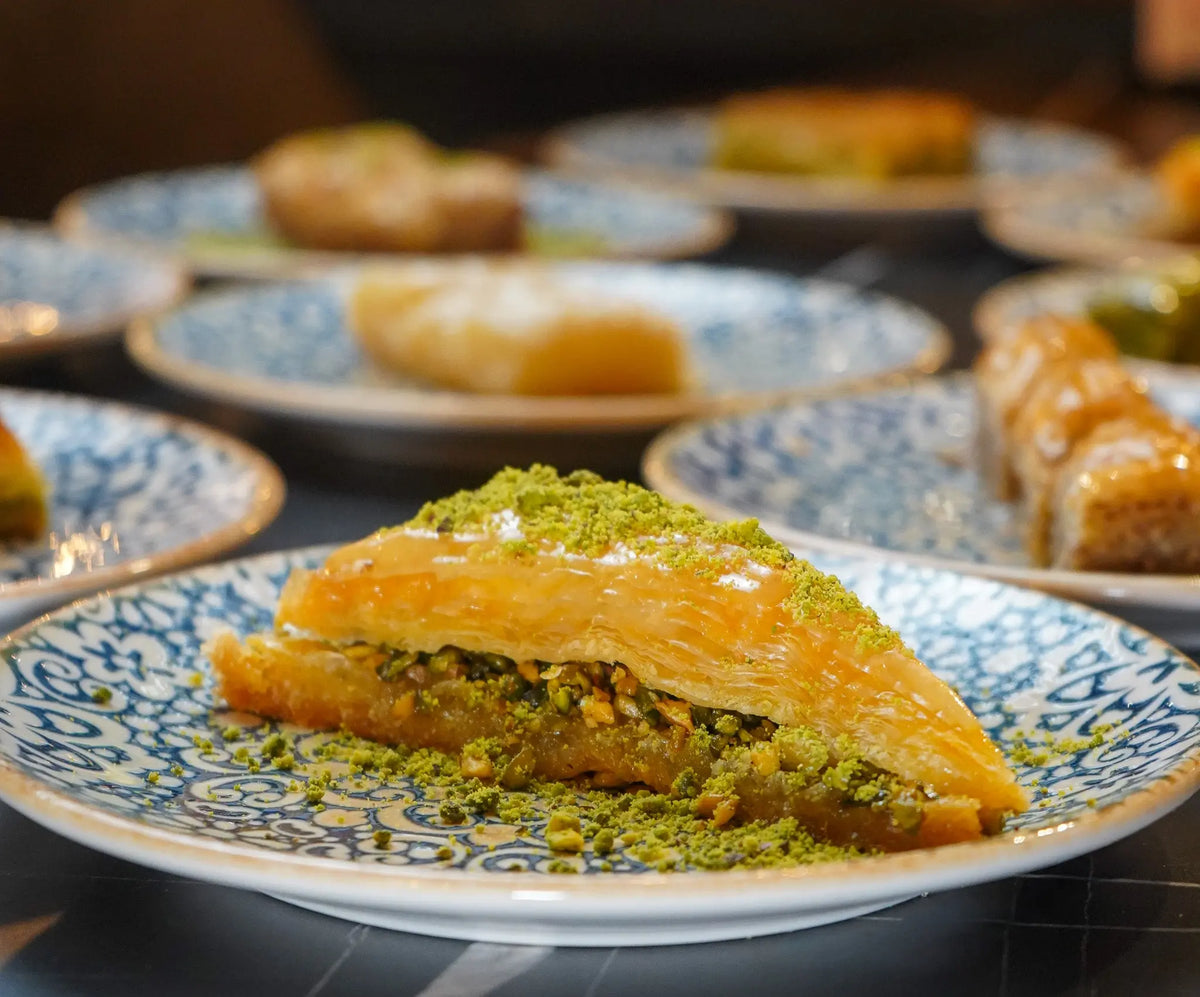 Karotten scheiben Baklava 