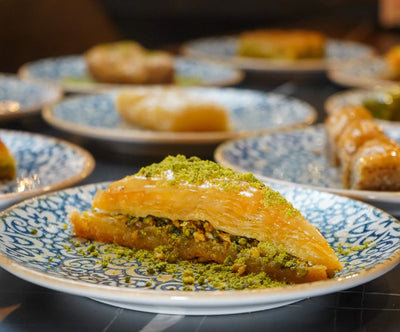 Karotten scheiben Baklava 
