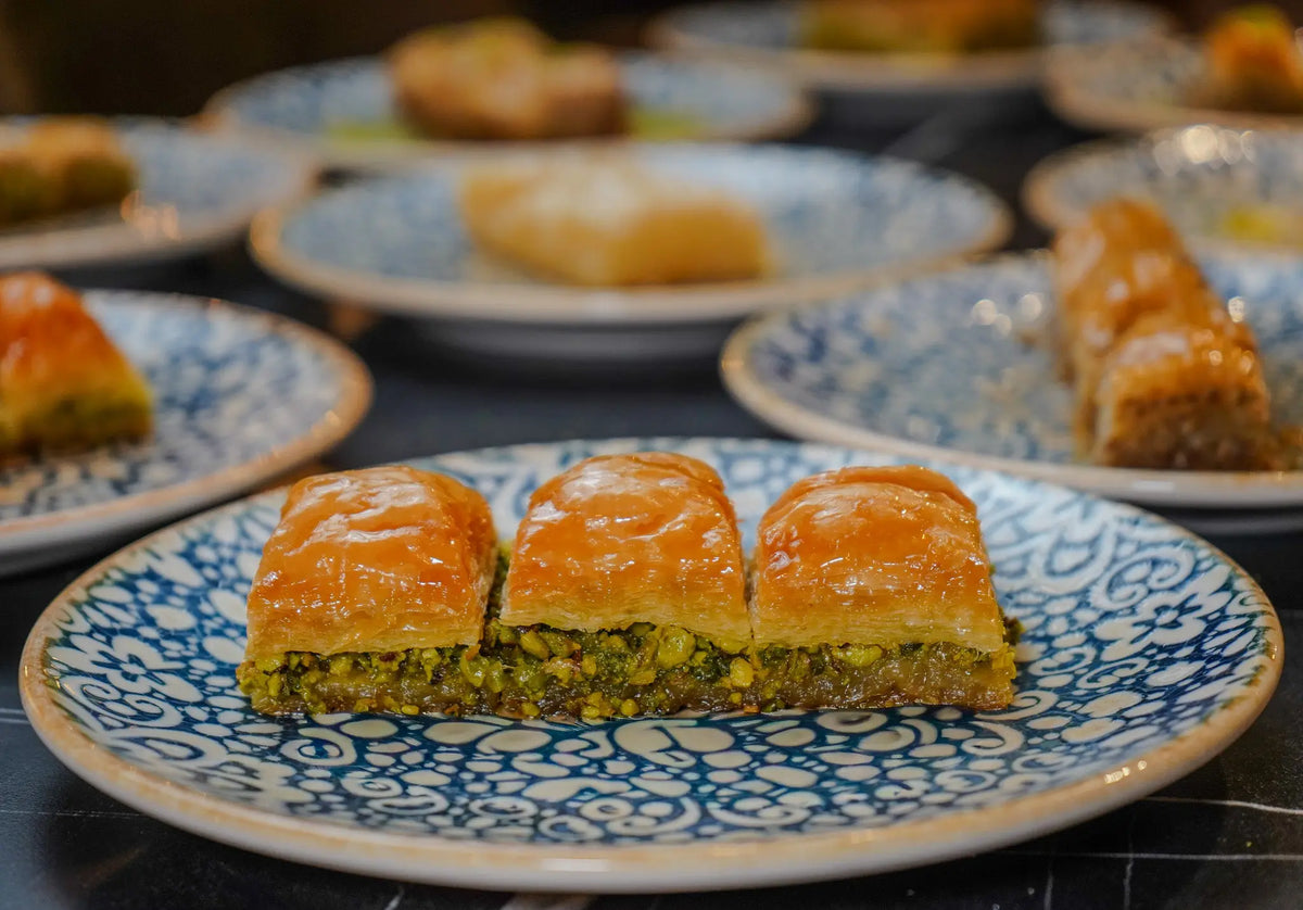 Fıstıklı kuru baklava