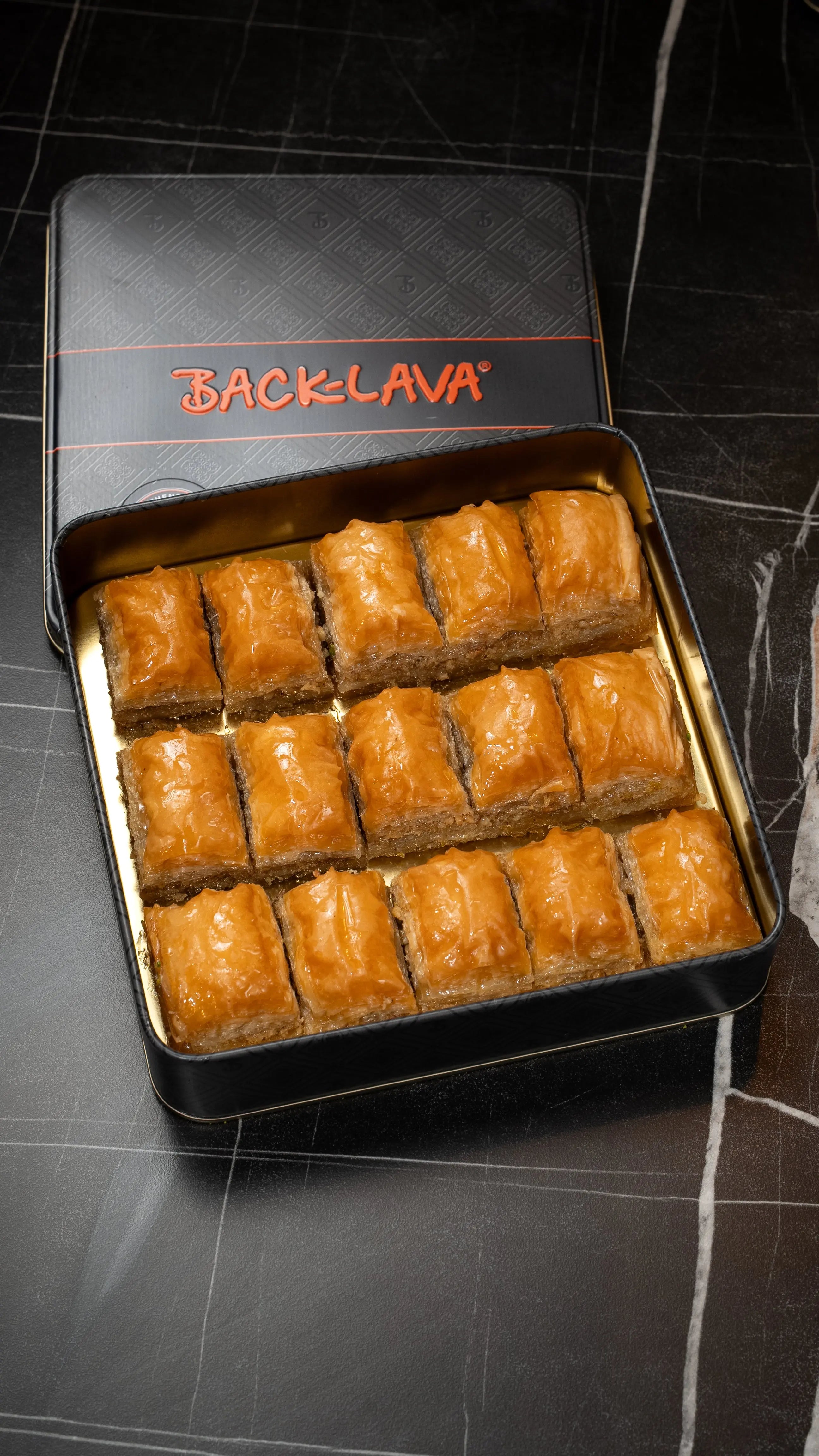 Klassische Baklava Mit Pistazien 