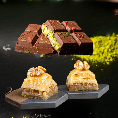Tilbud – Dubai-chokolade og valnøddebaklava