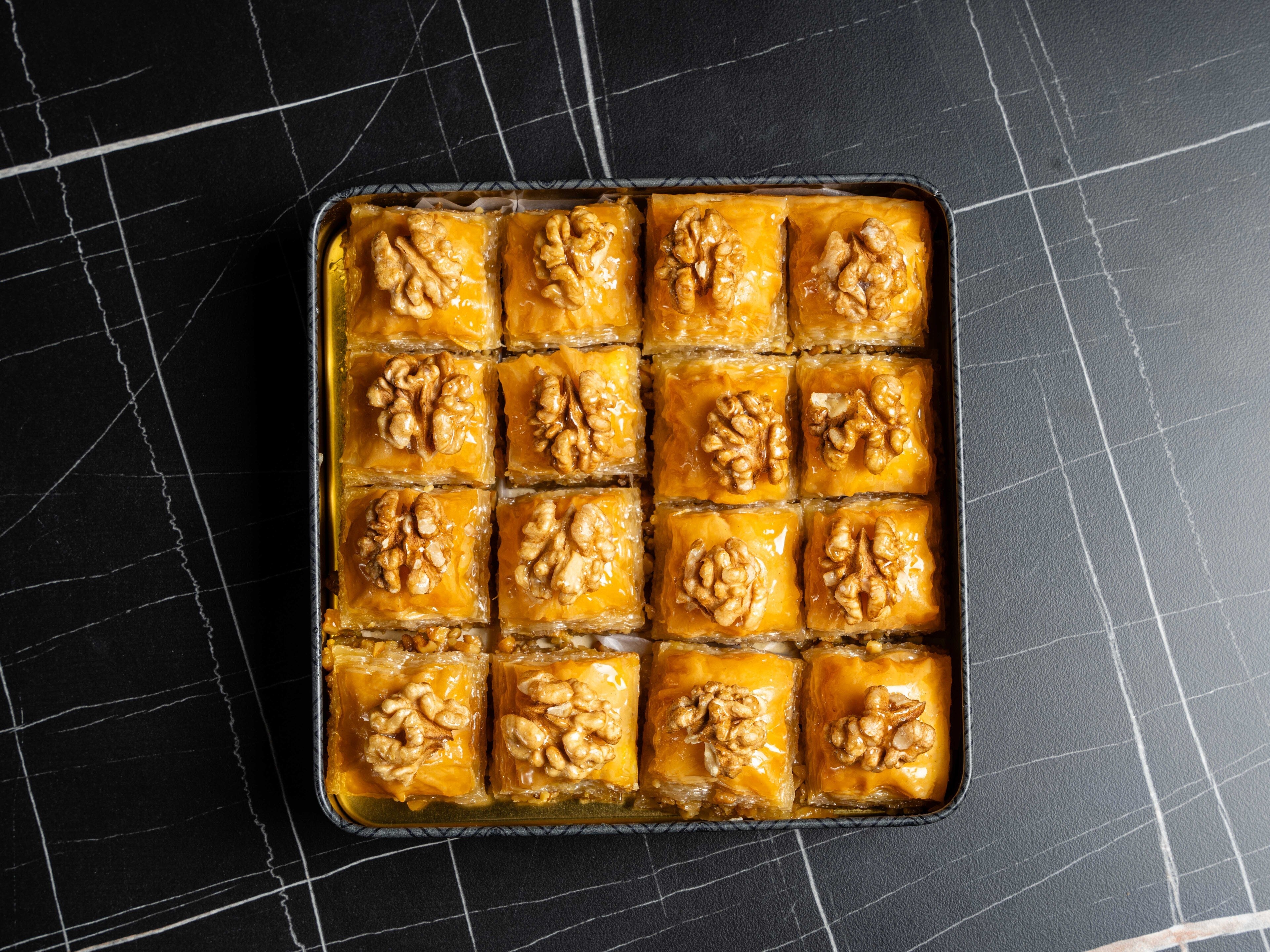 Geschenk Box Walnuss-Baklava 