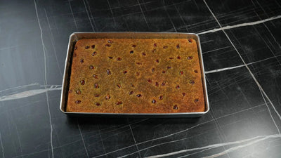 Lille bakke englehårsbaklava med pistacier fra Back-Lava – ca. 2000 g, sprød kadayif-specialitet
